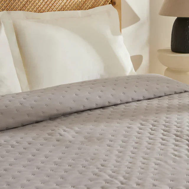 Karaca Home Breezy Sprei, Eenpersoons, Grijs - Image 3
