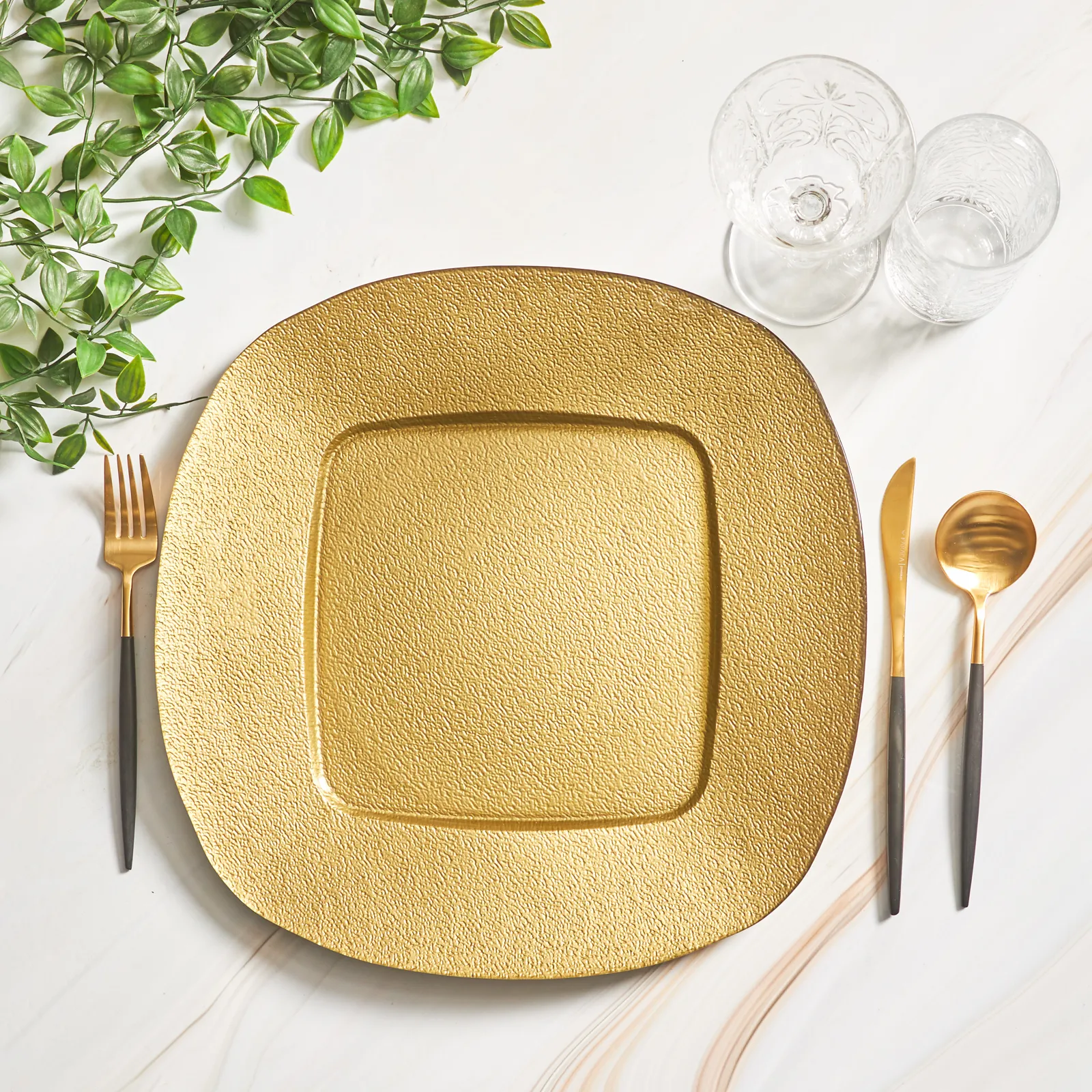 Karaca Home Capri Supla Goud 35 cm - Image 2