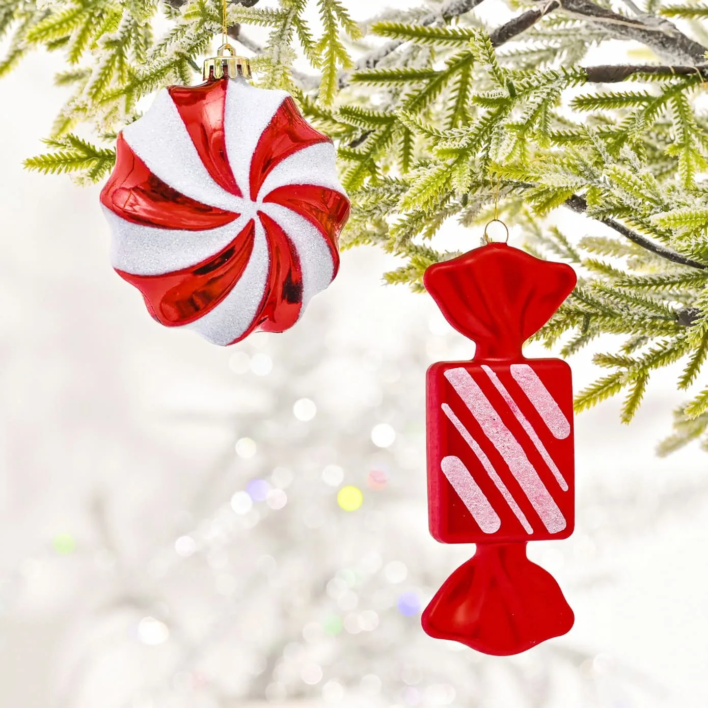 Karaca Home Christmas Candy Pleasure Boomversiering Set, 4-delig - Image 3