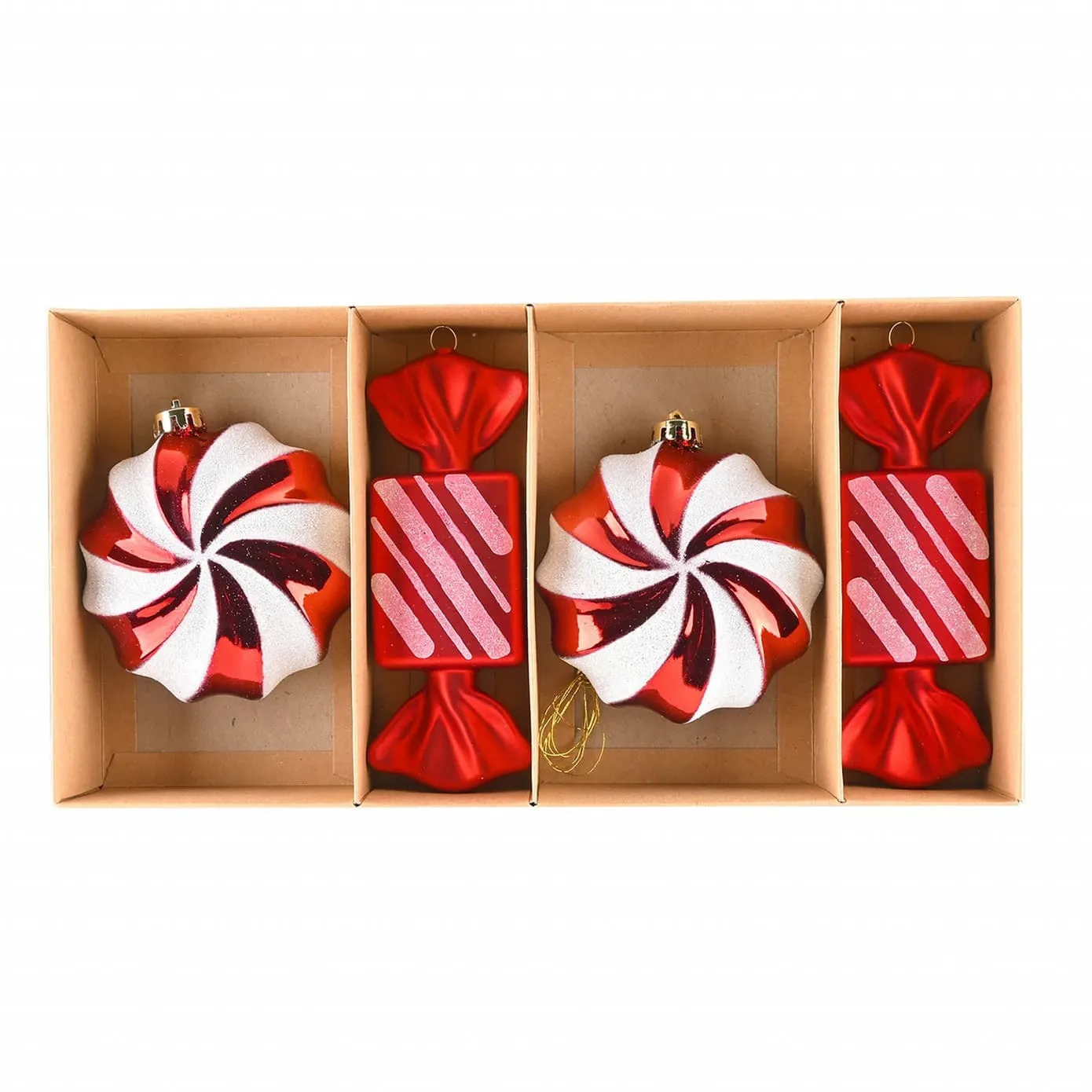 Karaca Home Christmas Candy Pleasure Boomversiering Set, 4-delig - Image 4