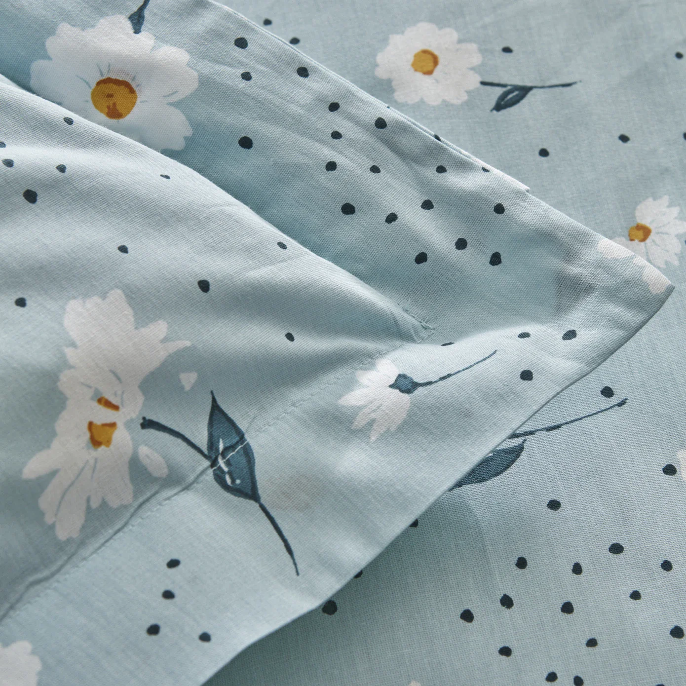 Karaca Home Daisy 100% katoenen tweepersoons dekbedovertrekset mint - Image 6