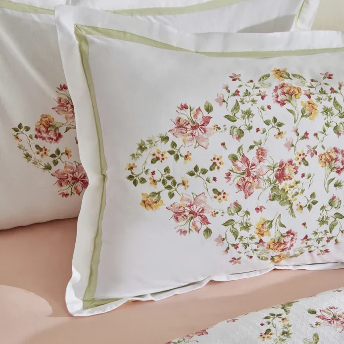 Karaca Home Emilie 100% Katoenen Double Dekbed Set Roze - Image 5