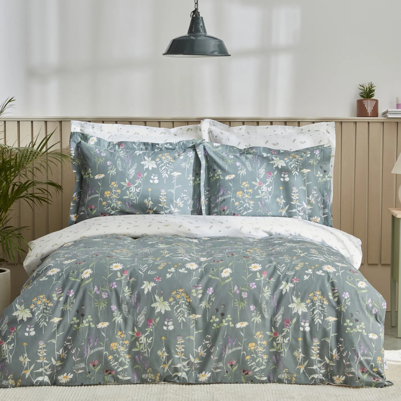Karaca Home Evergreen Eenpersoons Dekbedset Groen