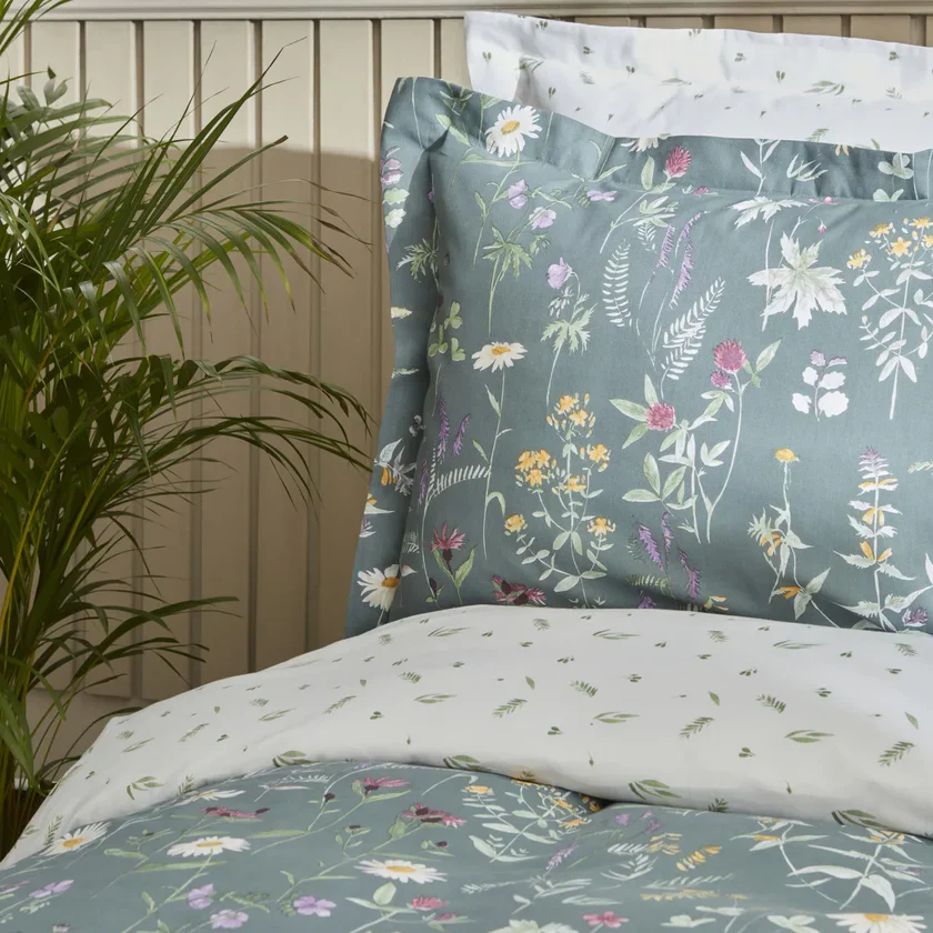 Karaca Home Evergreen tweepersoons dekbedovertrekset, groen - Image 3