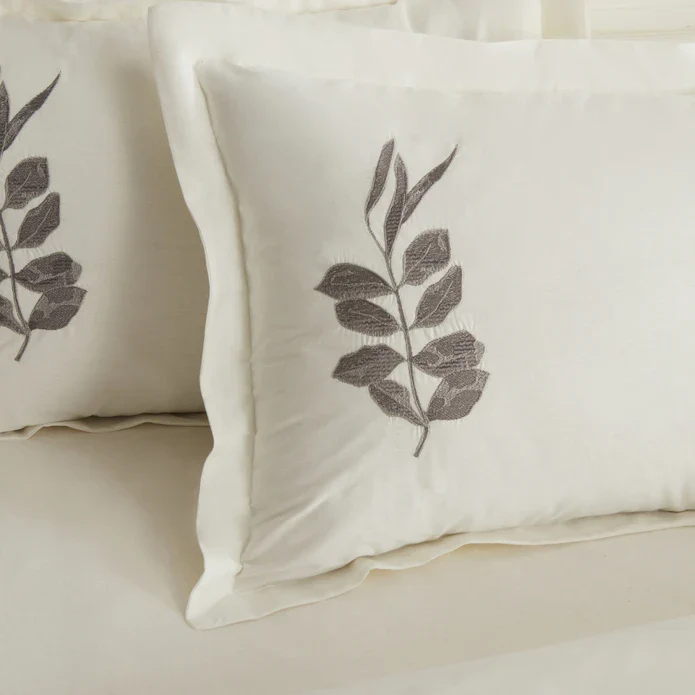 Karaca Home Gardenia 8-delige Bruidssset Antraciet - Image 8