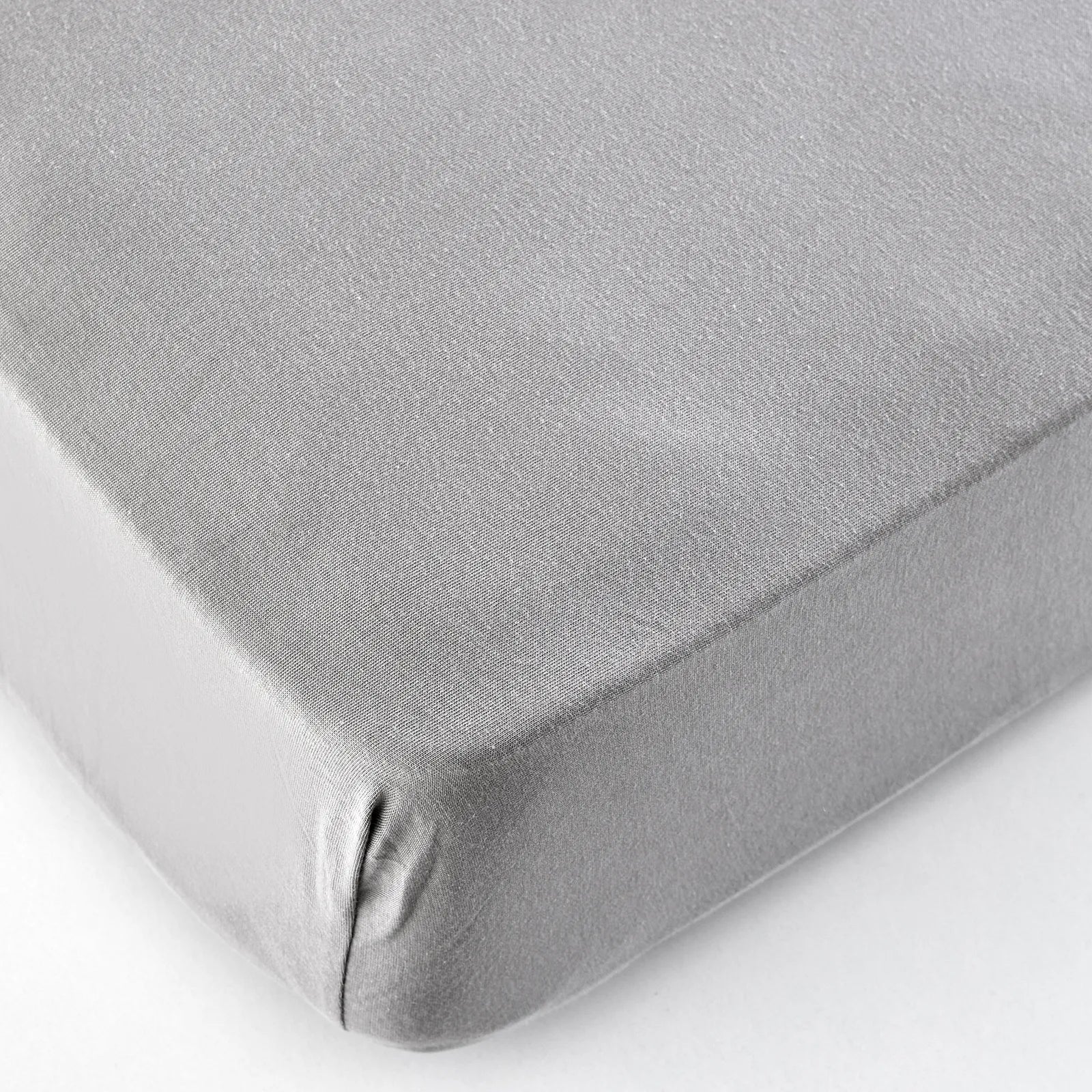 Karaca Home Jersey Hoeslaken, Grijs, 70x140 cm + 20 cm, Oeko-Tex gecertificeerd