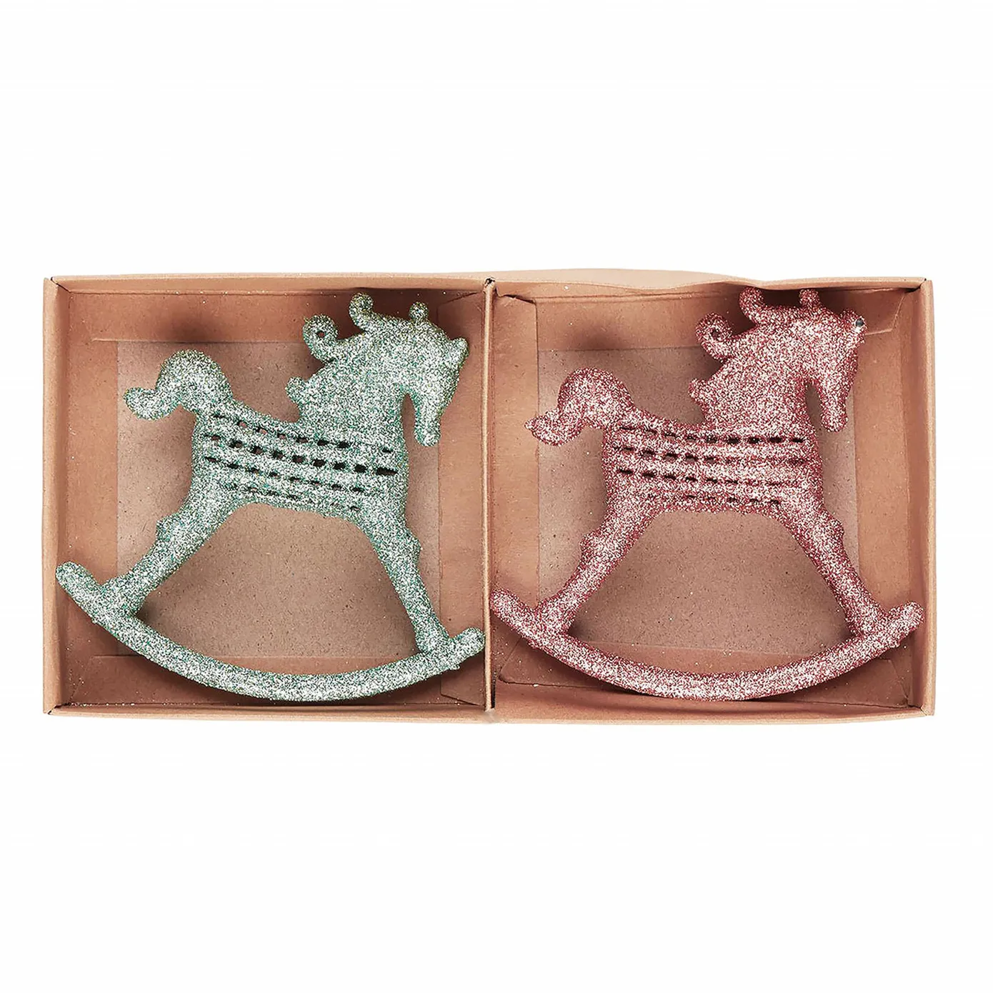Karaca Home Kerst Cockhorse Boom Ornament Set, 2 delig, 11 cm - Image 4