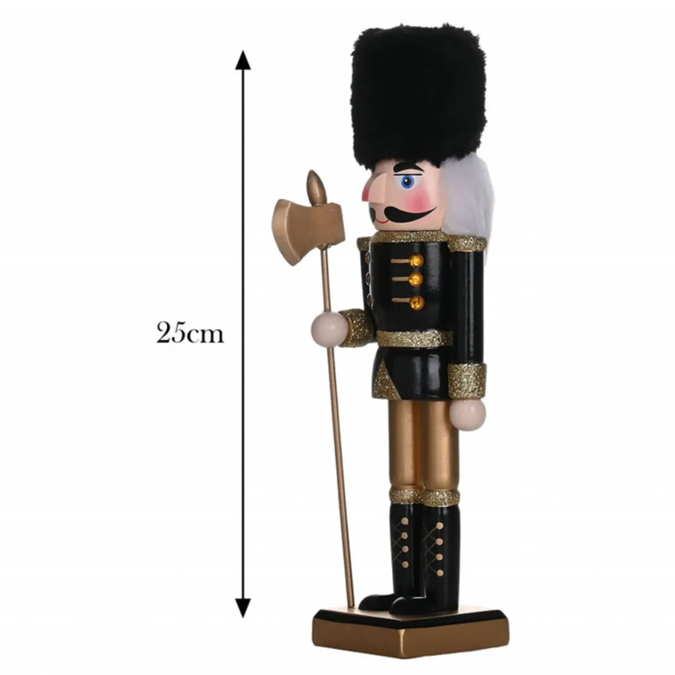 Karaca Home Kerst Notenkraker Met Zwarte Hoed, 25 cm - Image 8