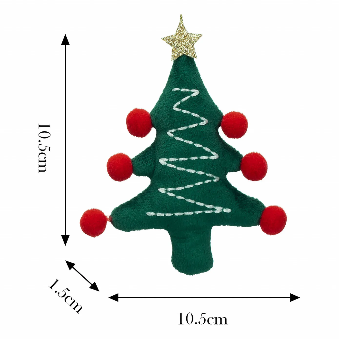 Karaca Home New Year Kerstboomdecoratie 10,5x1,5x10,5 cm - Image 7