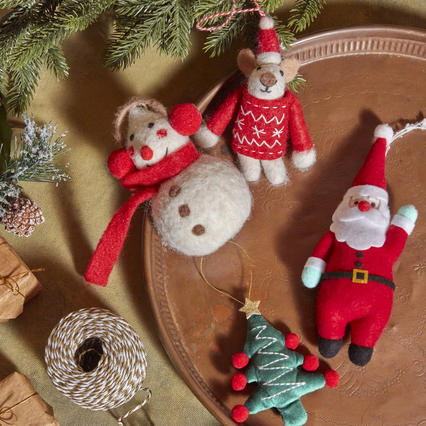 Karaca Home New Year Kerstboomdecoratie 10,5x1,5x10,5 cm - Image 8