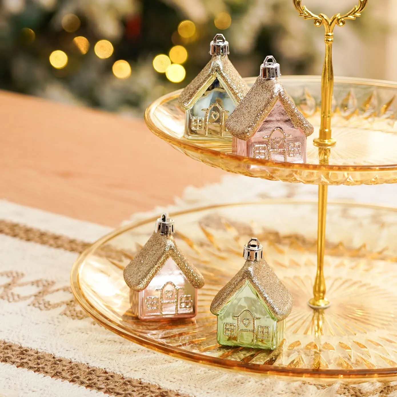 Karaca Home New Year Kerstboomdecoratie Set, 4 Stukken - Image 3