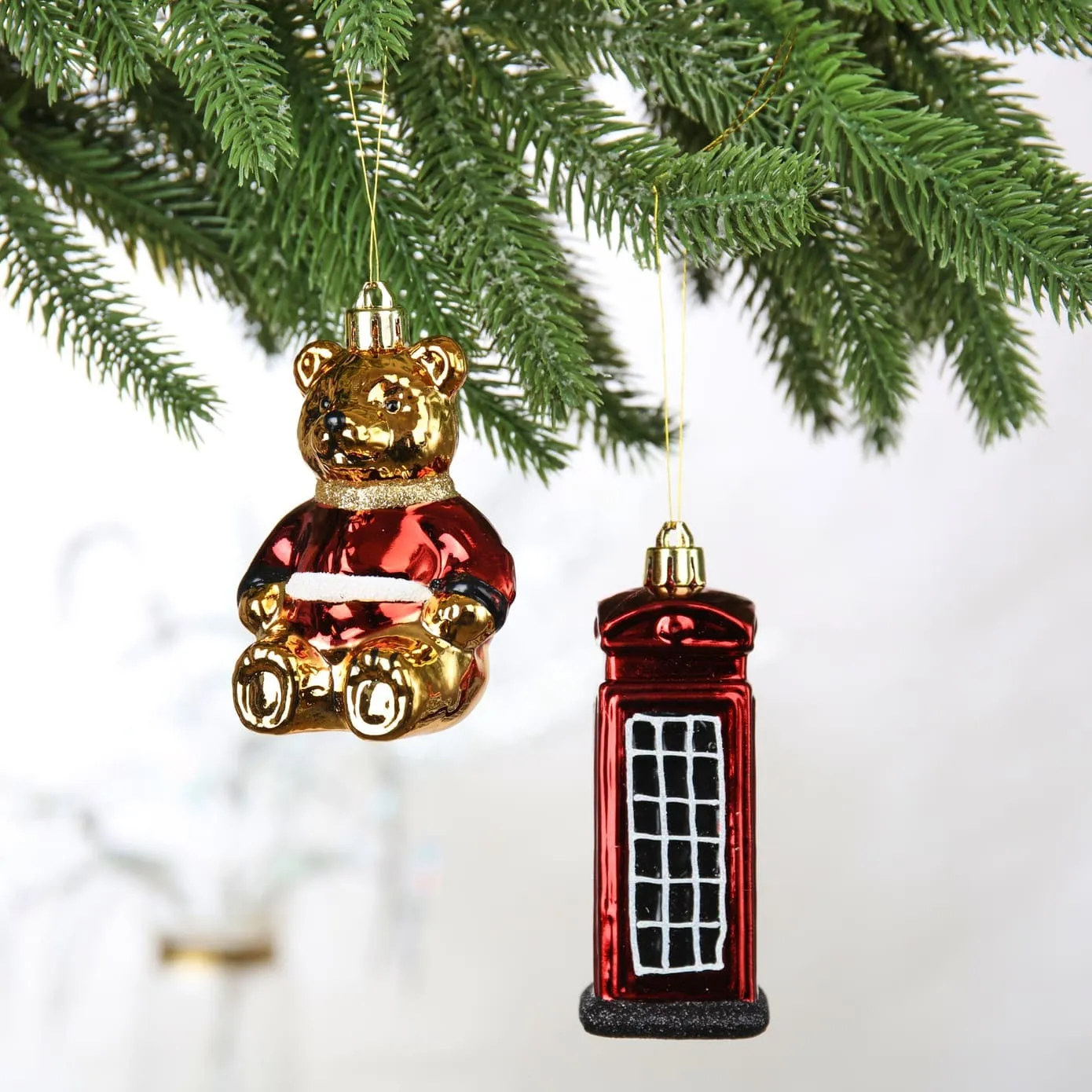 Karaca Home New Year Londen Kerstboomdecoratie Set, 3 Stukken - Image 3
