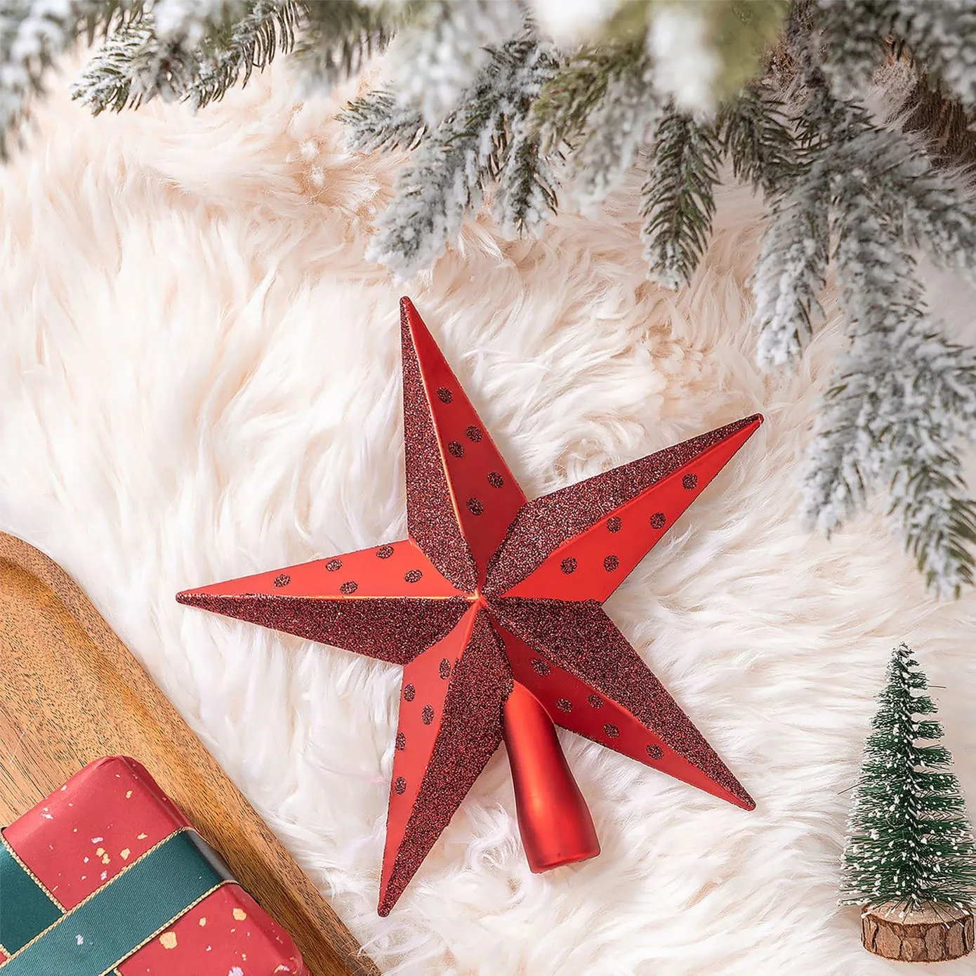 Karaca Home Kerstboom Sterhoofd, Rood