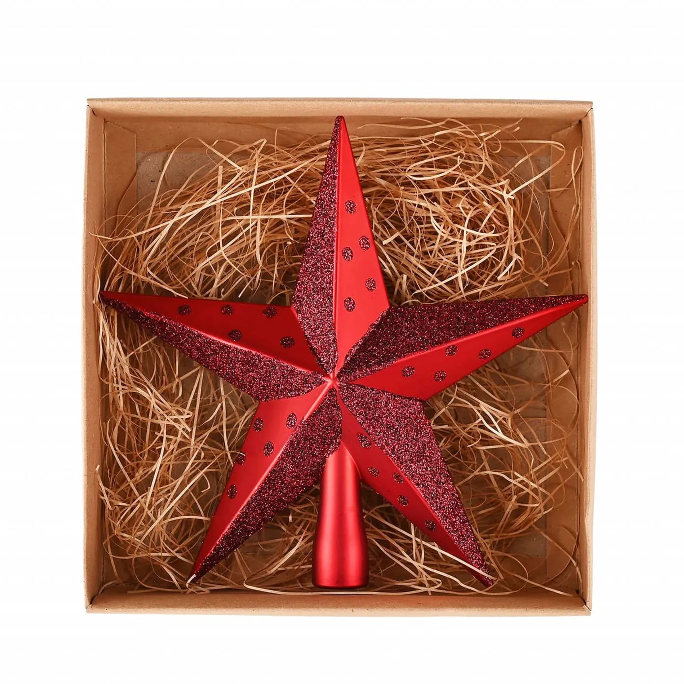 Karaca Home Kerstboom Sterhoofd, Rood - Image 2