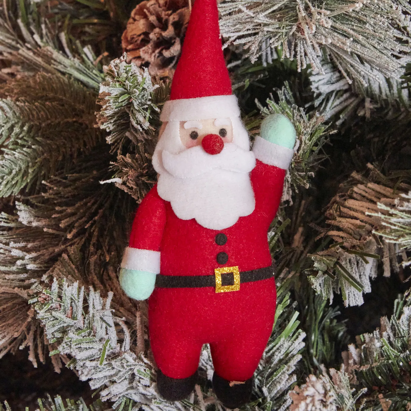 Karaca Home New Year Kerstman Kerstboomdecoratie, 20 cm - Image 3