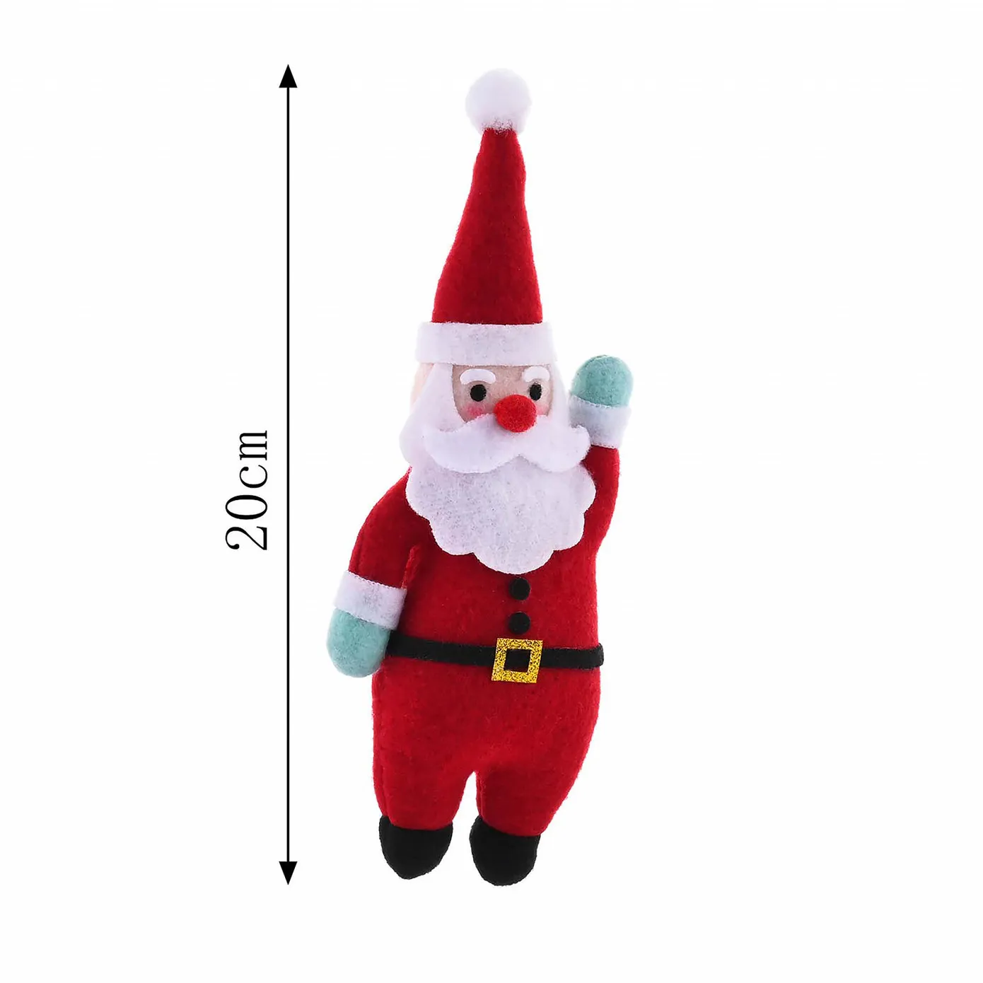 Karaca Home New Year Kerstman Kerstboomdecoratie, 20 cm - Image 4