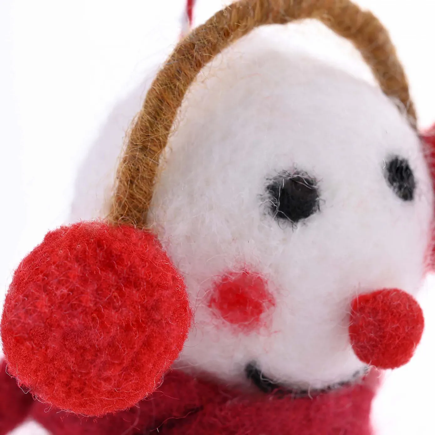 Karaca Home New Year Sneeuwpop Kerstboomdecoratie, 8x13 cm - Image 3