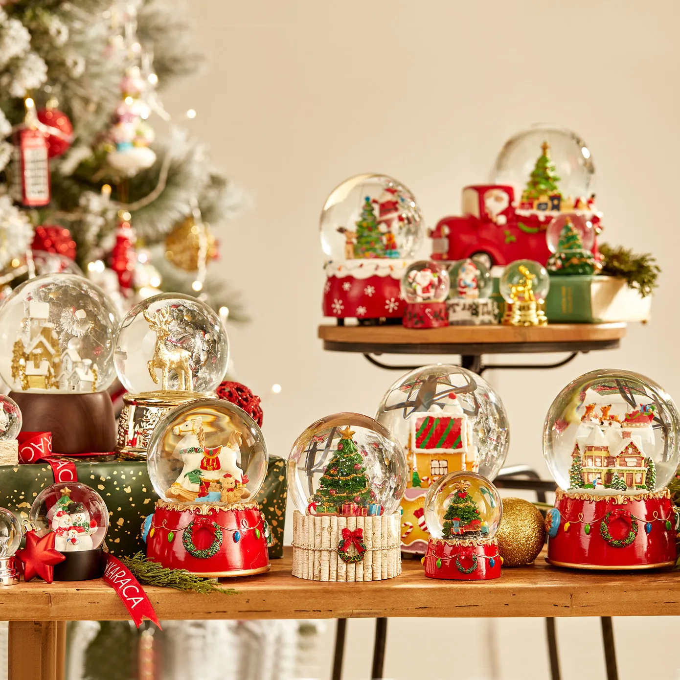 Karaca Home New Year Kerstman Sneeuwbol - Image 6