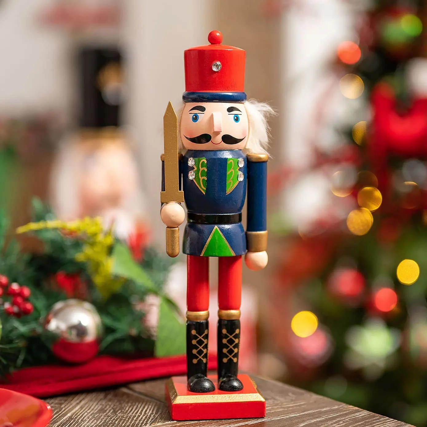 Karaca Home Kerstnootkraker Met Rode Hoed, 25 cm - Image 2