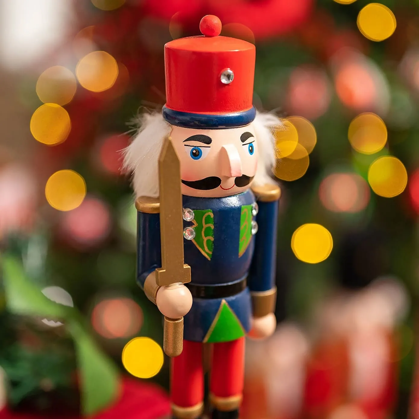 Karaca Home Kerstnootkraker Met Rode Hoed, 25 cm - Image 3