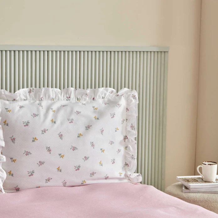 Karaca Home Lidya 100% Katoen Tweepersoons Beddeken Set - Poeder - Image 6