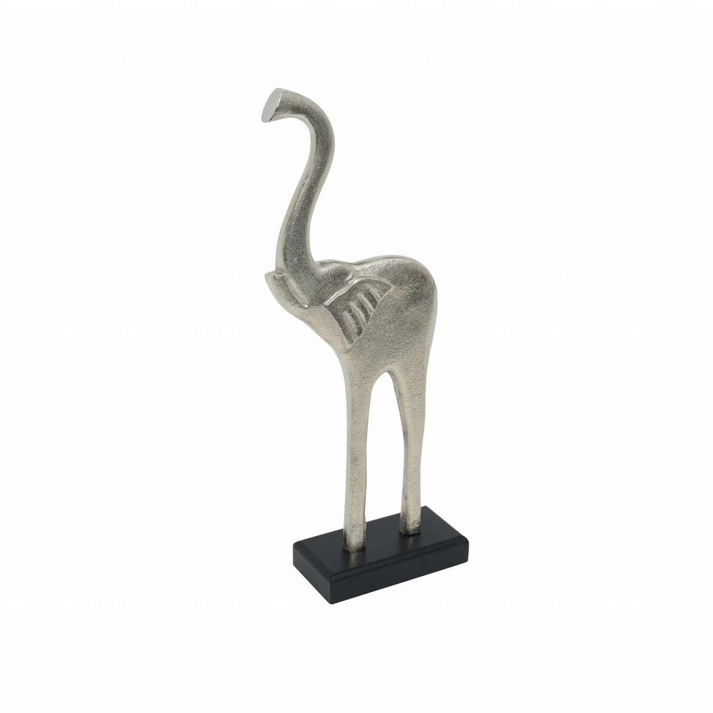 Karaca Home Morrocan Olifant Figuur Zilver 15,5x6,5x39 cm - Image 2