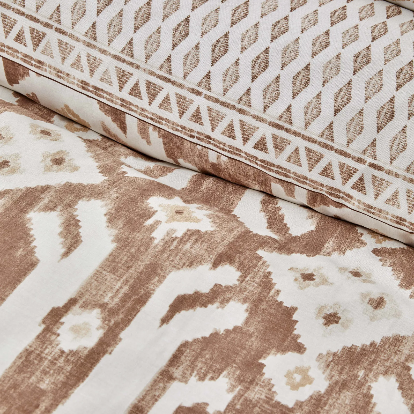 Karaca Home Neos - beige tweepersoons dekbedovertrekset van 100% katoen - Image 4