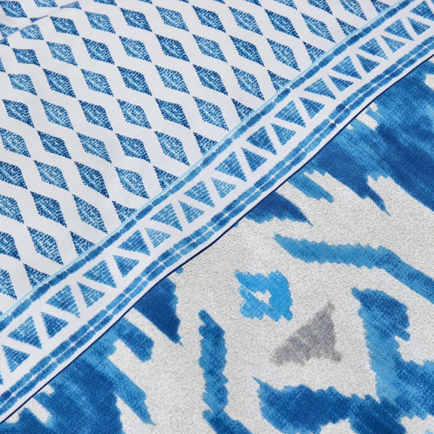 Karaca Home Neos Blauw 100% Katoenen Eenpersoons Dekbedovertrek Set - Image 7
