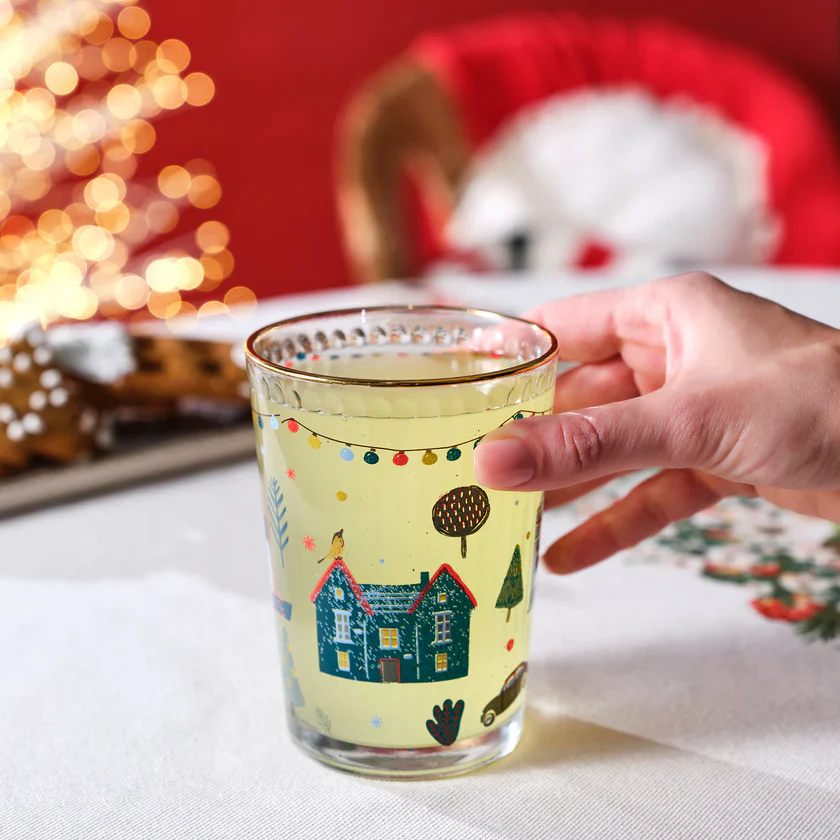 Karaca Home New Year Chick 6-delige Drinkglas Set 500 ml - Image 4