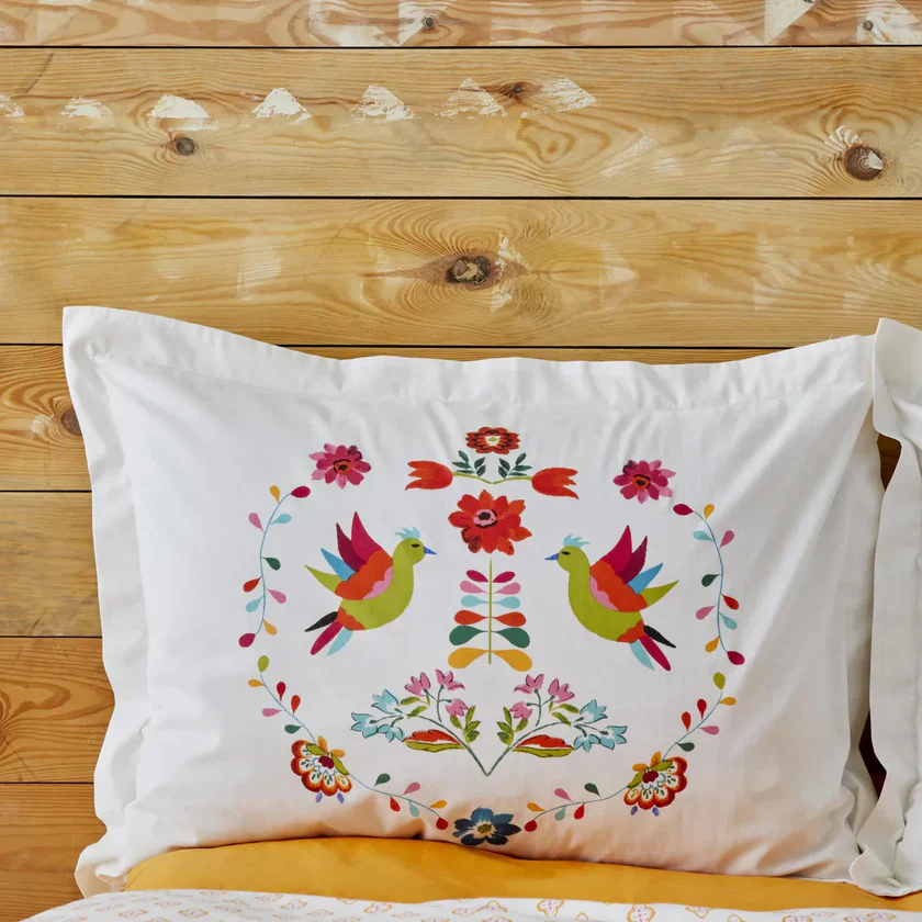 Karaca Home Parlin 100% katoenen eenpersoons dekbedovertrekset - Image 6