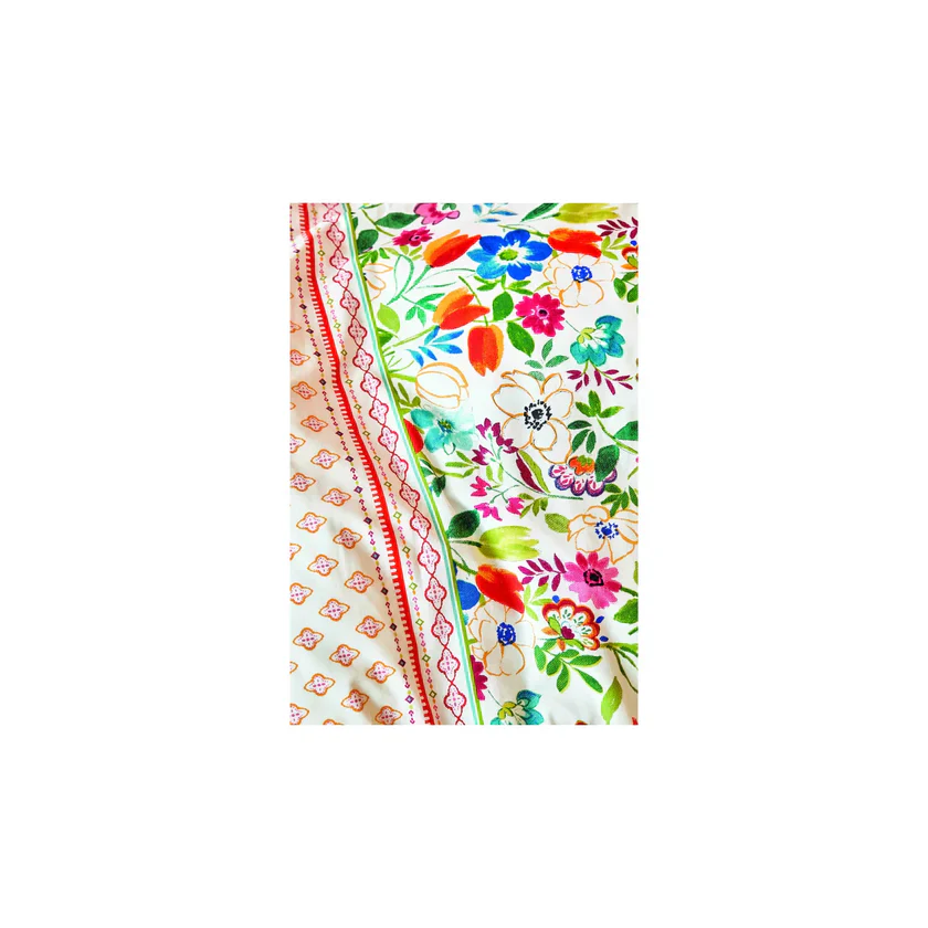 Karaca Home Parlin fuchsia 100% katoenen tweepersoons dekbedovertrekset - Image 8