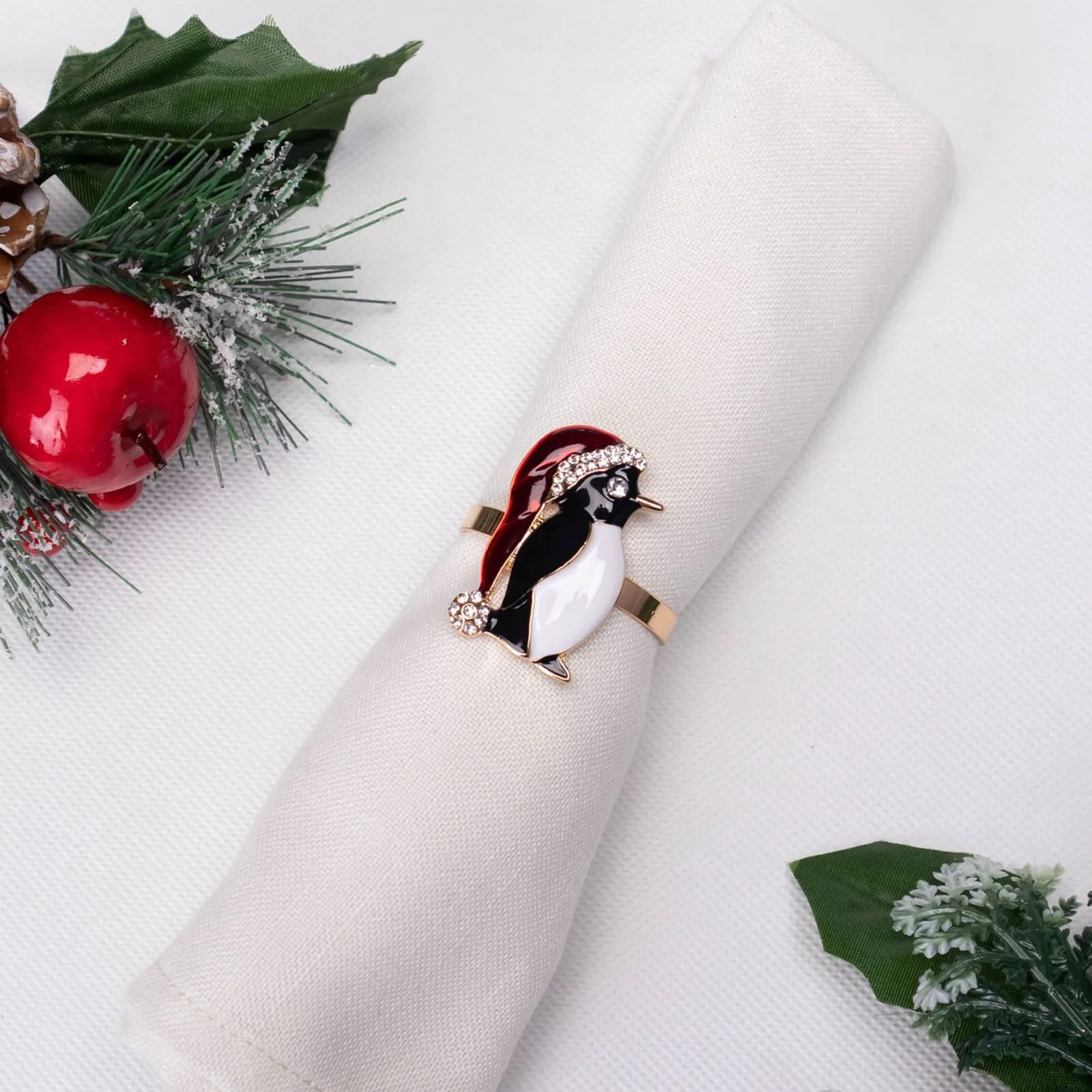 Karaca Home Penguin 2-delige servetring