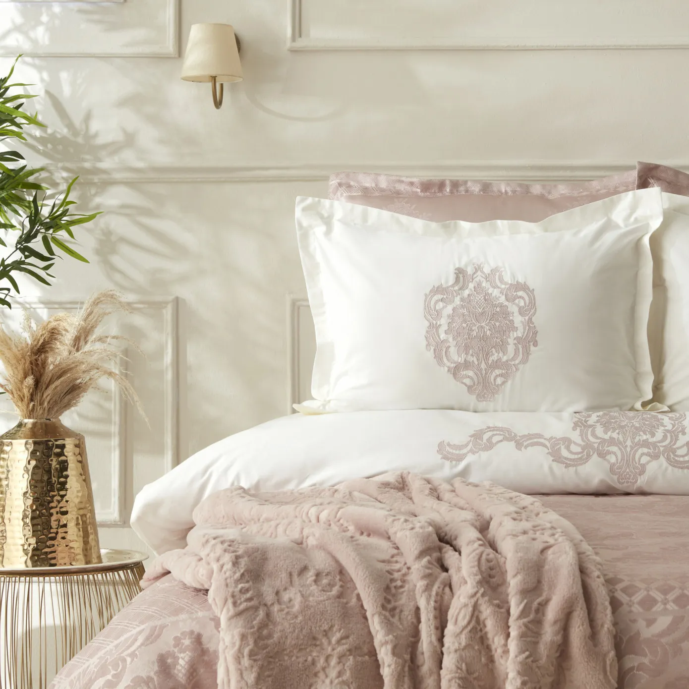 Karaca Home Tugba Privé Bruidsschat Set Poeder - Image 2