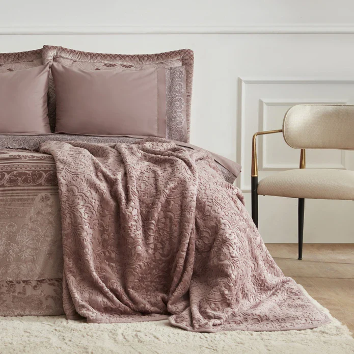 Karaca Home Valeria Queen 8-delige Trouwt Set Rozenkleur - Image 2