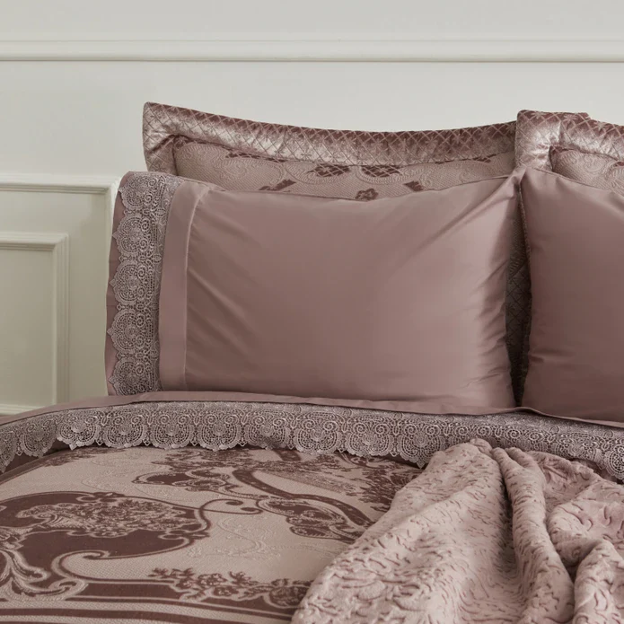 Karaca Home Valeria Queen 8-delige Trouwt Set Rozenkleur - Image 4