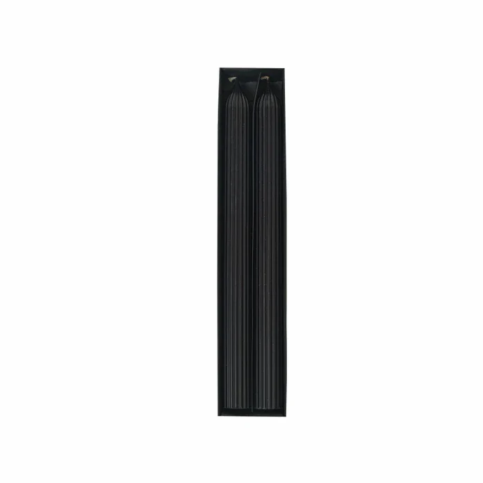 Karaca Home Wave 2-delige Zwarte Kaarsenhouder - Image 2
