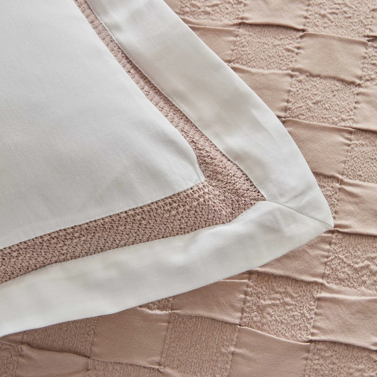 Karaca Home White Collection Bride Carina 80 Thread 100% Katoen 8-Delig Huwelijkspakket Poederroze - Image 7