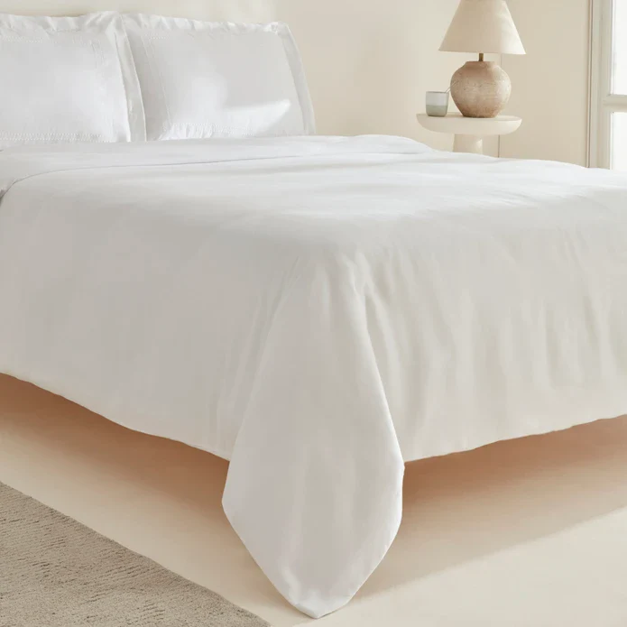 Karaca Home White Collection Felves %100 Katoen King Size Dekbedovertrek Wit - Image 2