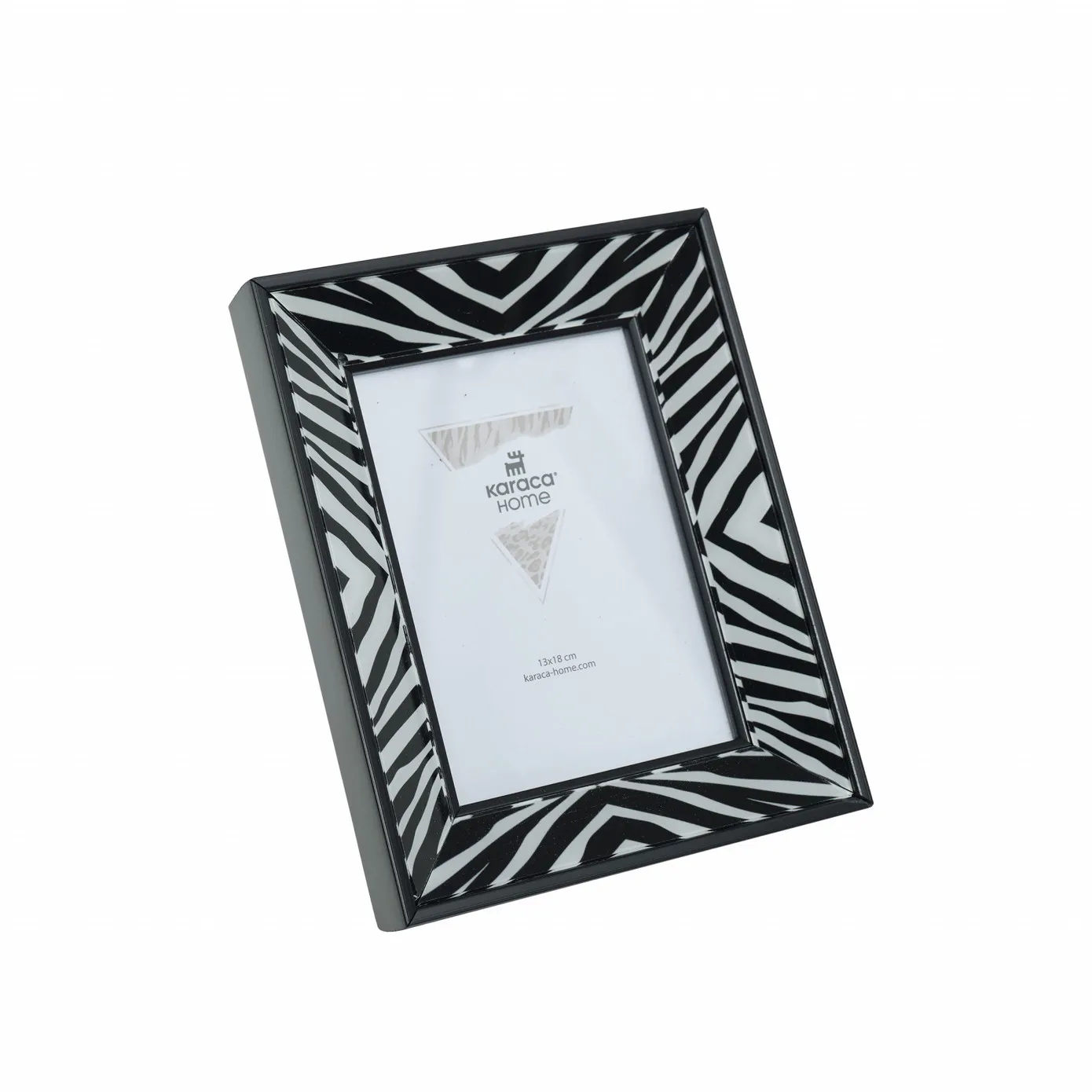 Karaca Home Wild Touch, zebra fotolijst, zwart - Image 2