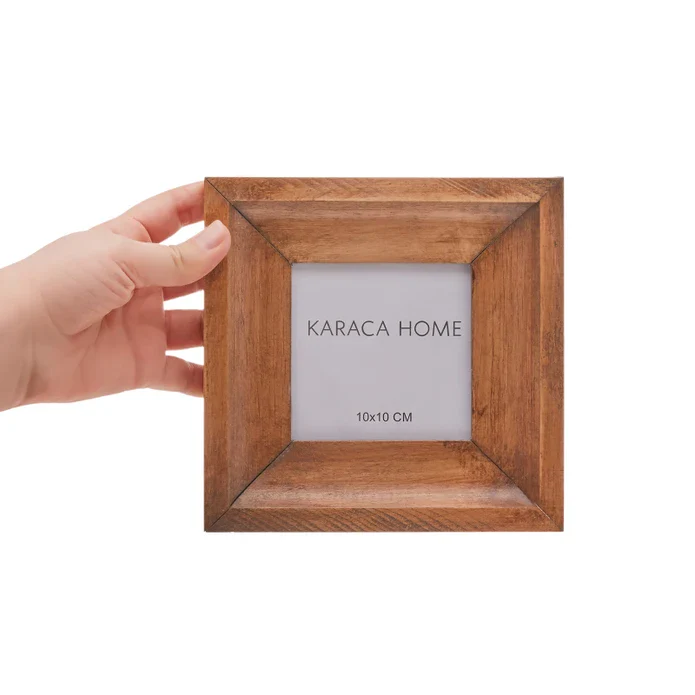 Karaca Home Woodland Houten Fotolijst 10x10 cm - Image 2