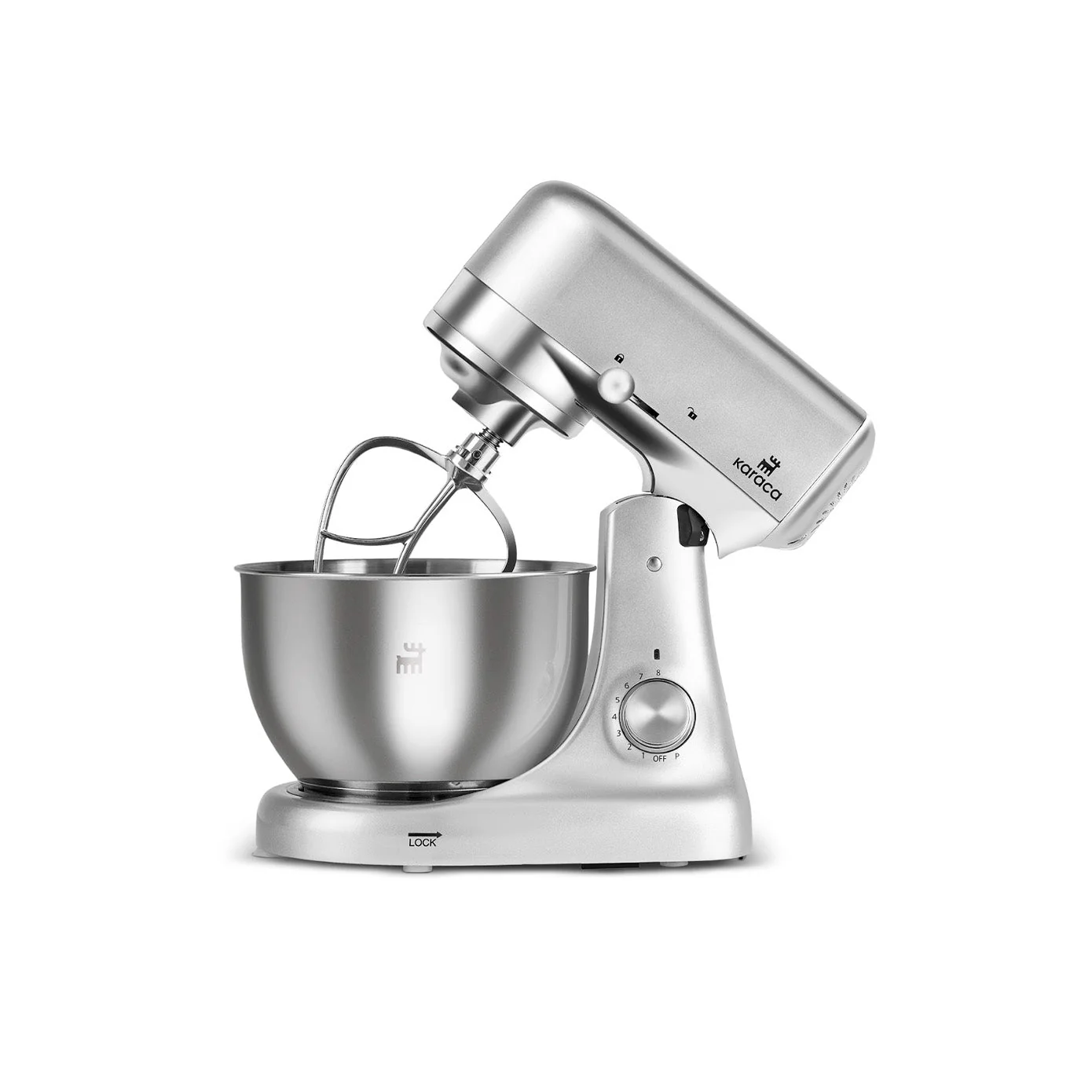 Karaca Ironmax Gietijzeren Standmixer Grijs