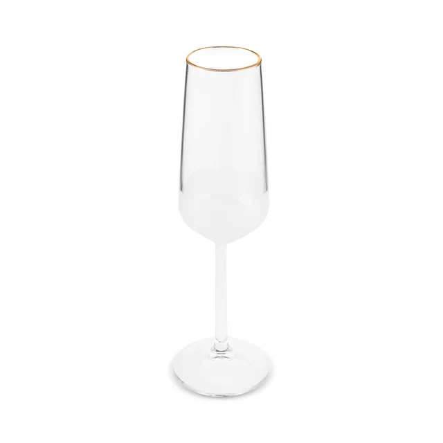 Karaca Jasmine Set van 3 Champagneglazen van 195 ml - Image 3