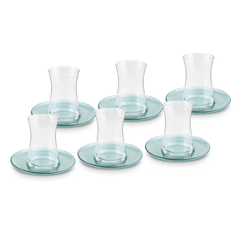 Karaca Juliet Groene 6-persoons Theeset