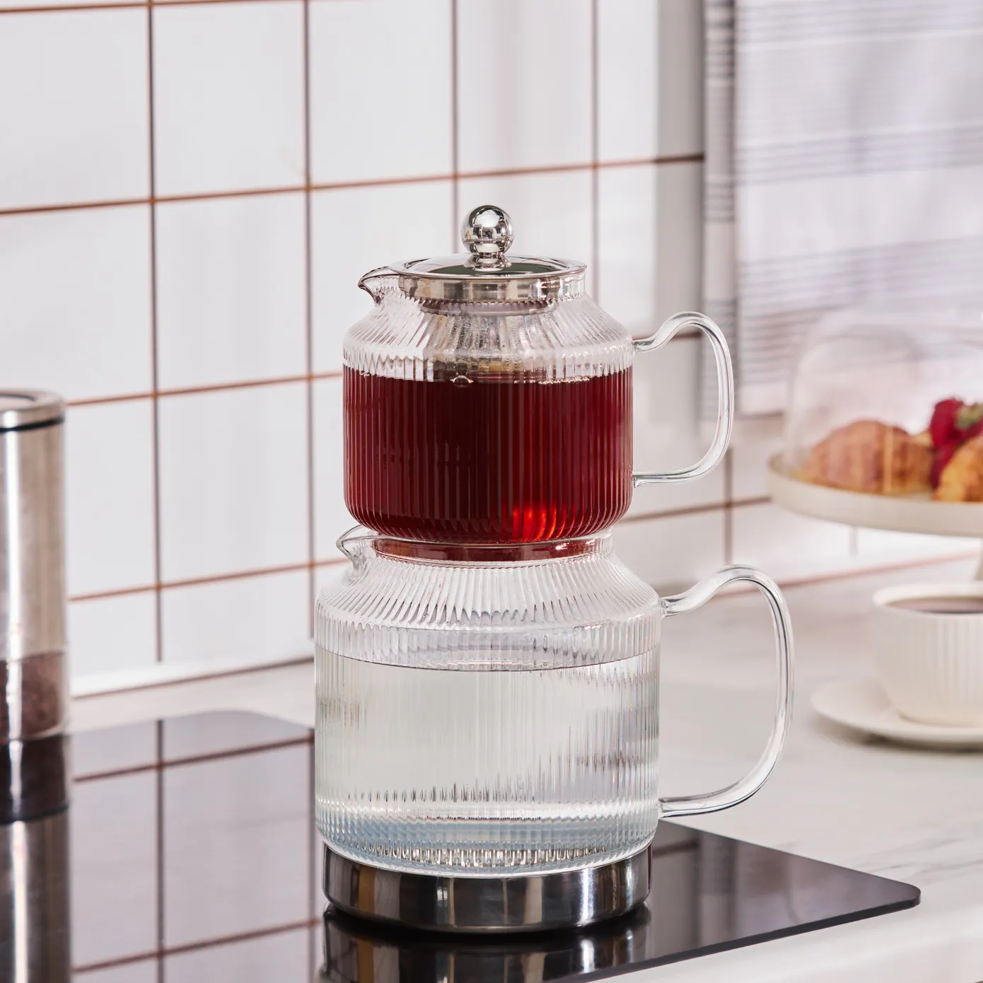 Karaca Kelly XL Glazen Theepot