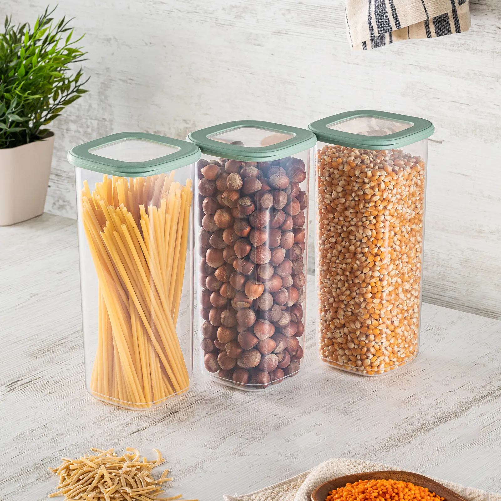 Karaca Korbs - set met 12 voorraadbakjes - Image 4