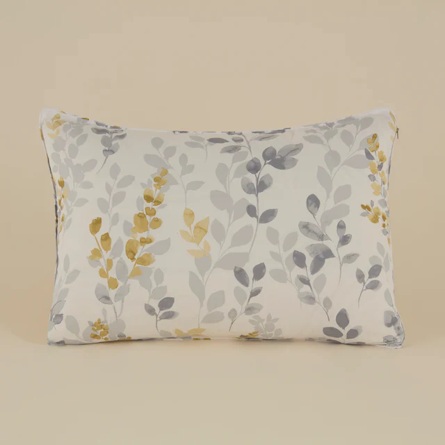 Karaca Leaf Grijs Tweepersoons Dekbedovertrekset 200x200+2x50x70 - Image 10