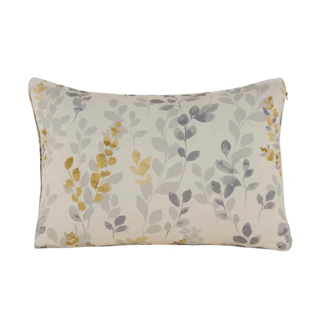 Karaca Leaf Grijs Tweepersoons Dekbedovertrekset 200x200+2x50x70 - Image 12