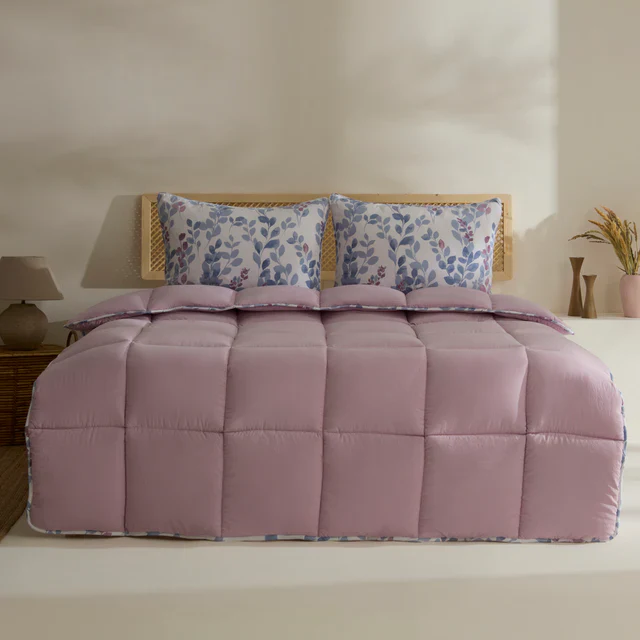 Karaca Leaf Multicolor Tweepersoons Bedset 200x200+2x50x70
