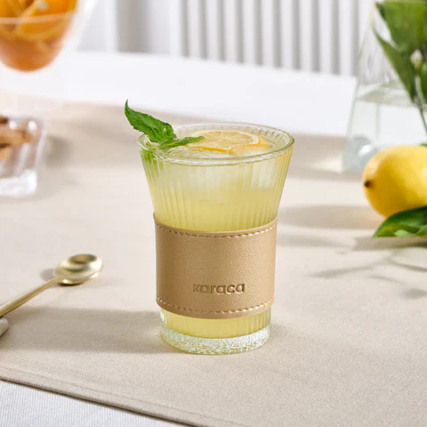 Karaca Leder Cool Touch Latteglas 210 ml Goud - Image 3