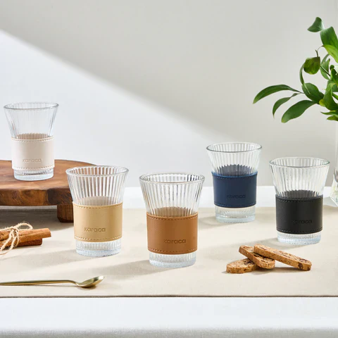 Karaca Leder Cool Touch Latteglas 210 ml Goud - Image 5